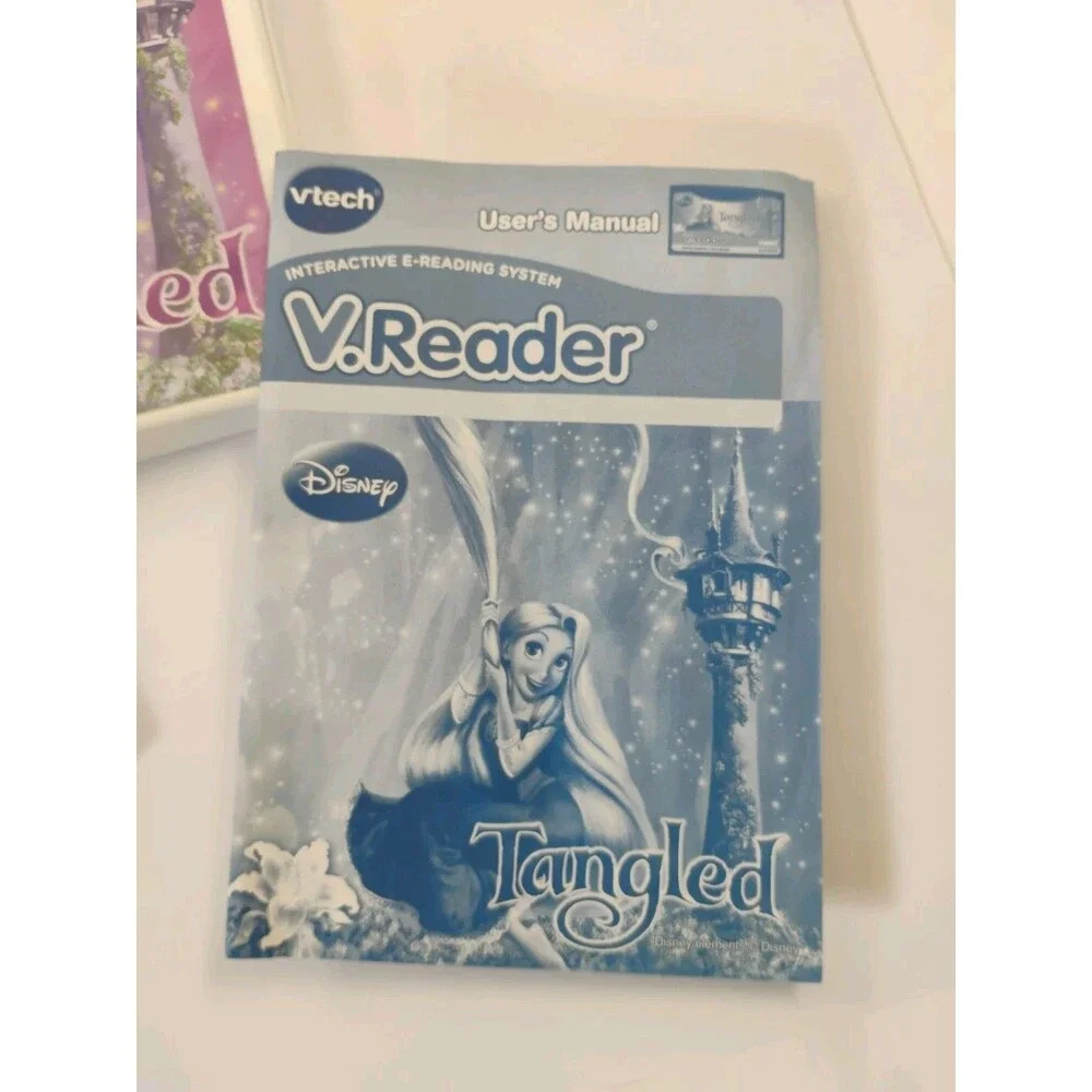Vtech V.Reader Interactive E-Reading System Disney Tangled Ages 4-6 Years